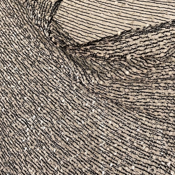 Shimmering poncho with fringe-one size - Picture 2 of 7